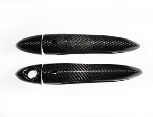 Dodge Hornet Exterior Door Handle Set - Carbon Fiber - Feroce Carbon Dodge Hornet Exterior Door Handle Set - Carbon Fiber - Feroce Carbon